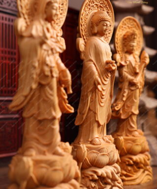 Bộ Tây Phương Tam Thánh - 20cm